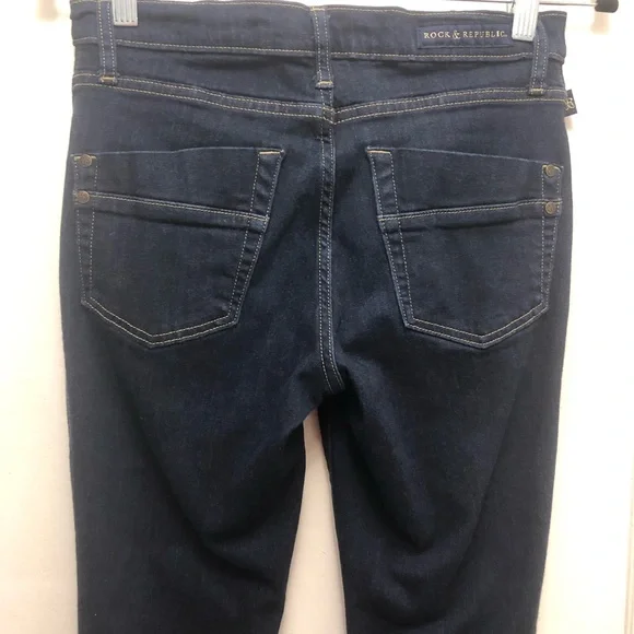 Rock & Republic Kashmiere Legging Dark Wash - Picture 5 of 11